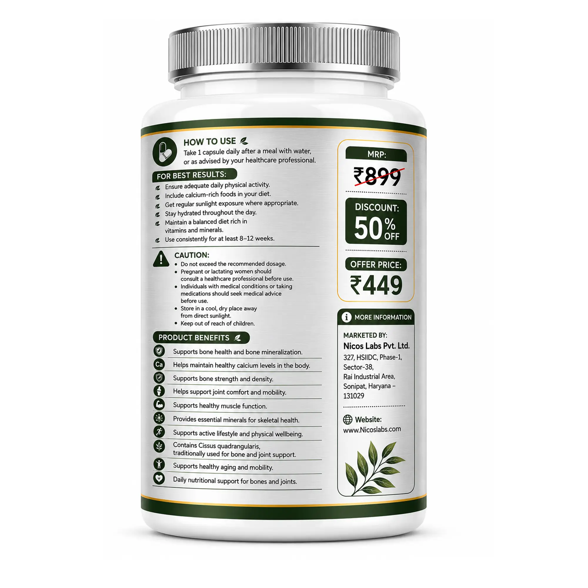 Bone & Joint Strength Capsules